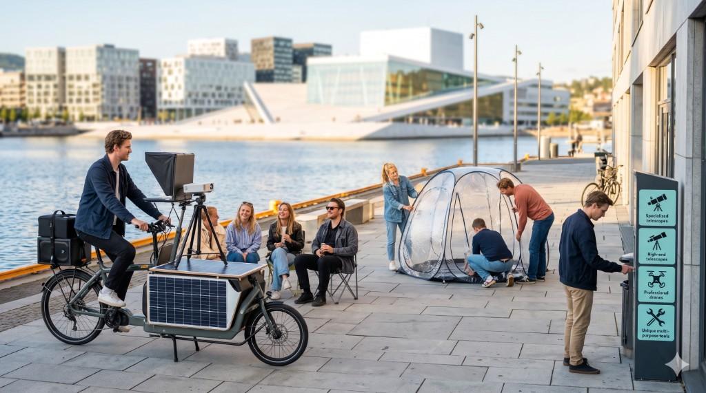Hva kan du leie i Oslo? 50 ting du ikke visste fantes