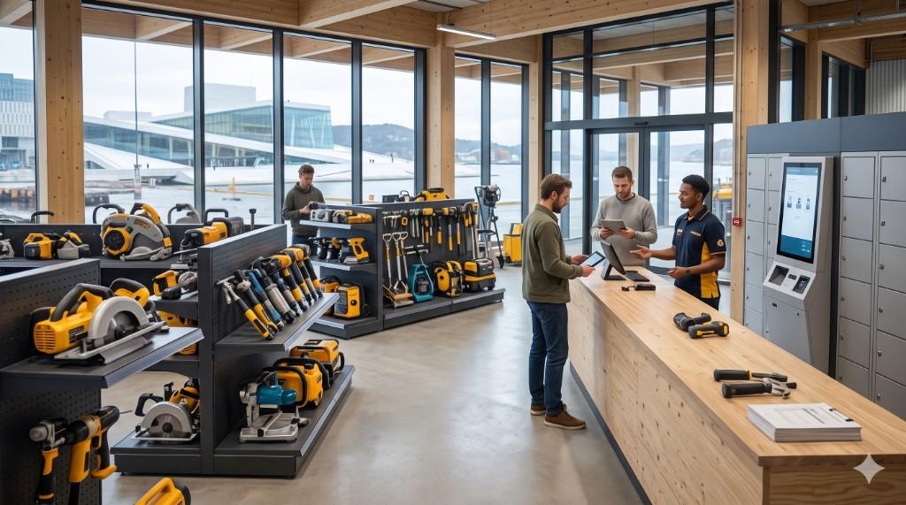 Verktøy til leie i Oslo — drill og elektroverktøy