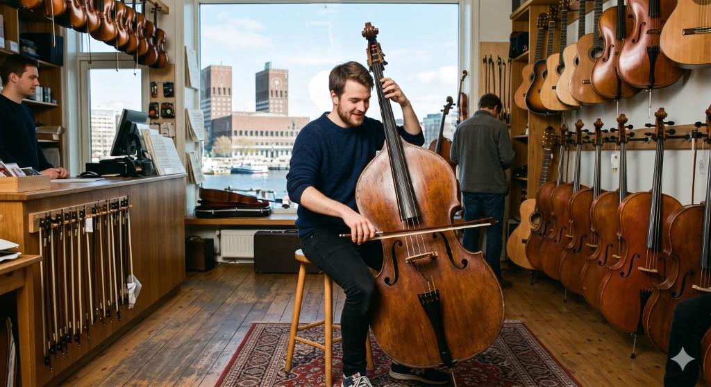 Lei musikkinstrument i Oslo — prøv før du kjøper
