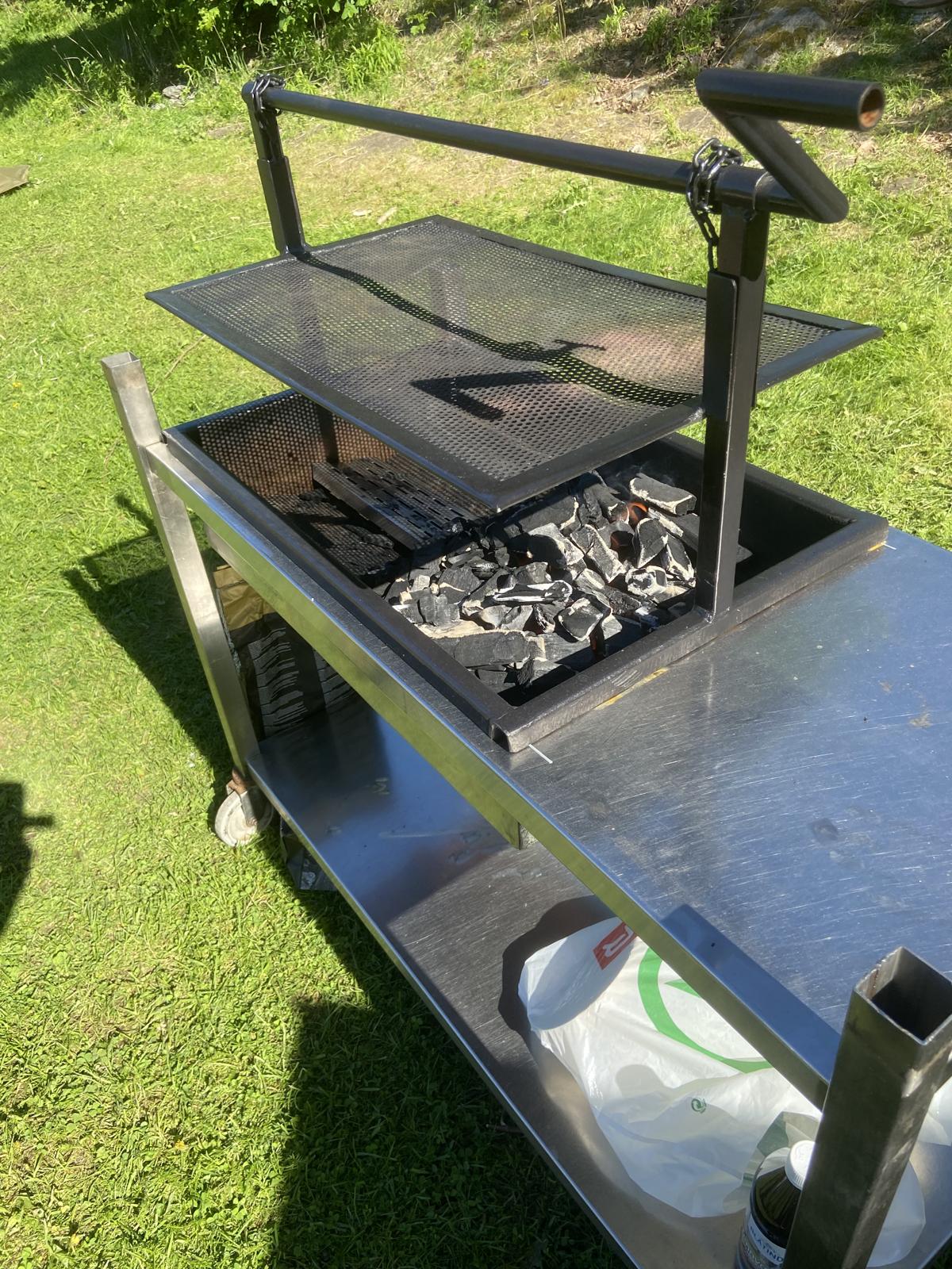 Stor kullgrill / partygrill – bilde 1