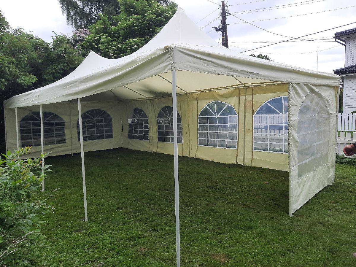 Partytelt 8x4m